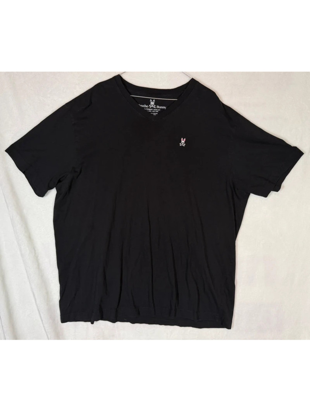 psycho bunny - 100% pima cotton - t-shirt - black